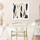 Spinning Around (Square) Art Print