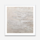 Sand Wall (Square) Art Print