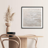Sand Wall (Square) Art Print
