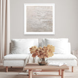 Sand Wall (Square) Art Print