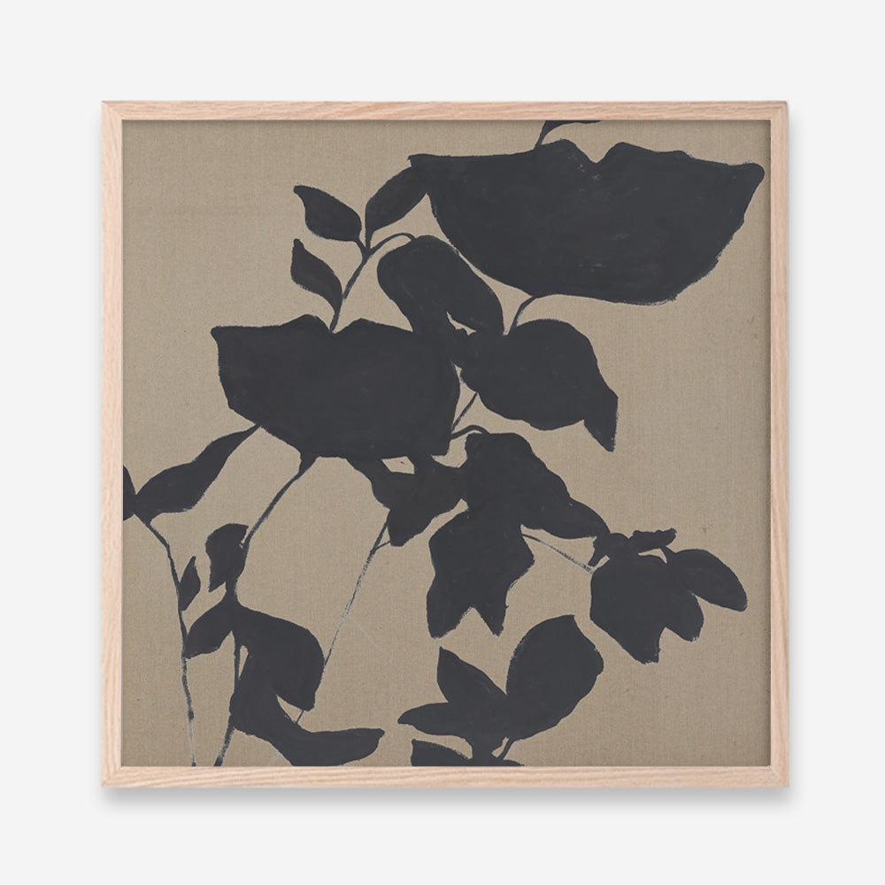 Fortuna Black (Square) Art Print