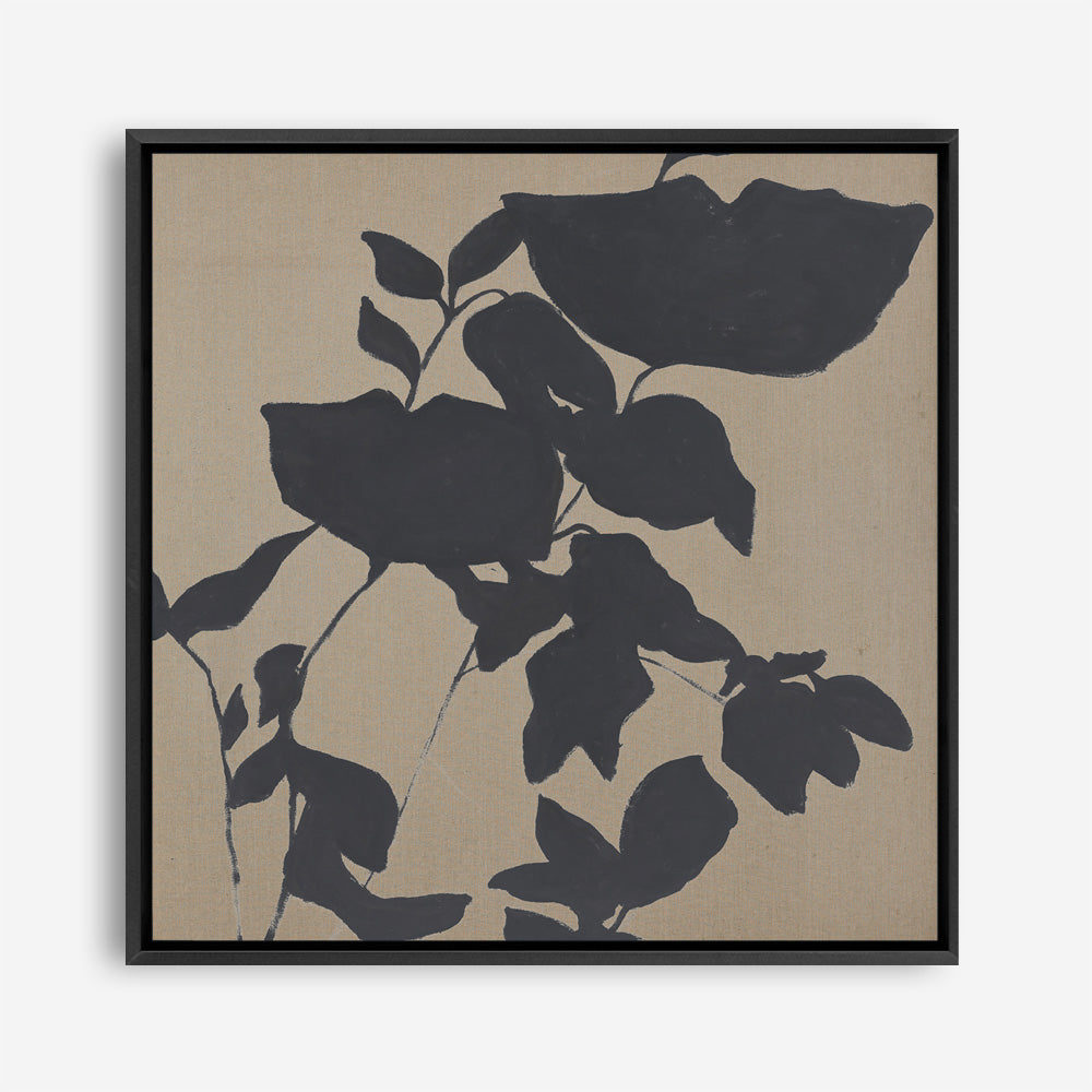 Fortuna Black (Square) Canvas Print