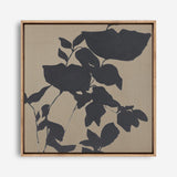 Fortuna Black (Square) Canvas Print