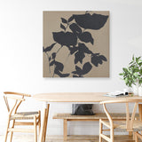 Fortuna Black (Square) Canvas Print
