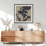 Fortuna Black (Square) Art Print