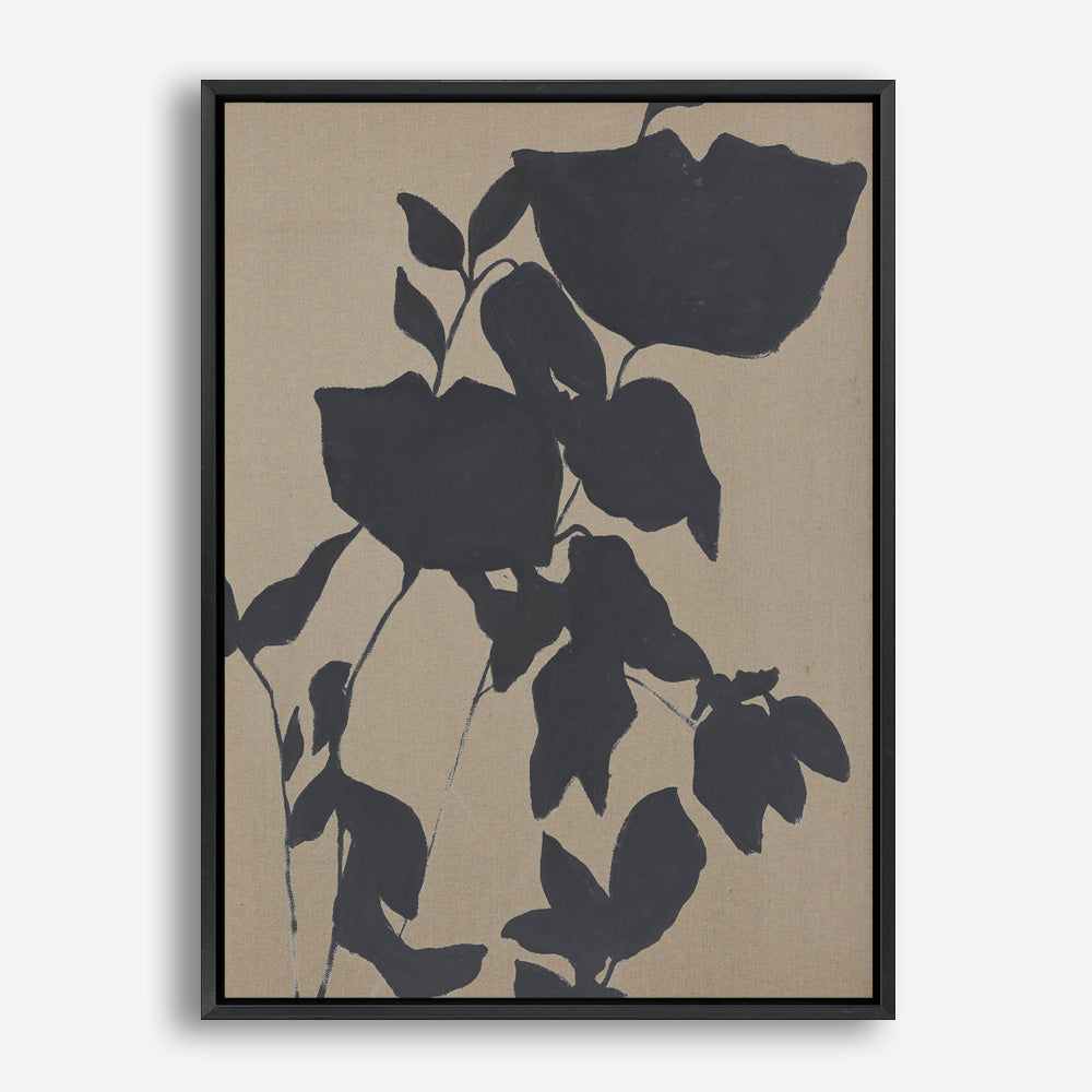 Fortuna Black Canvas Print