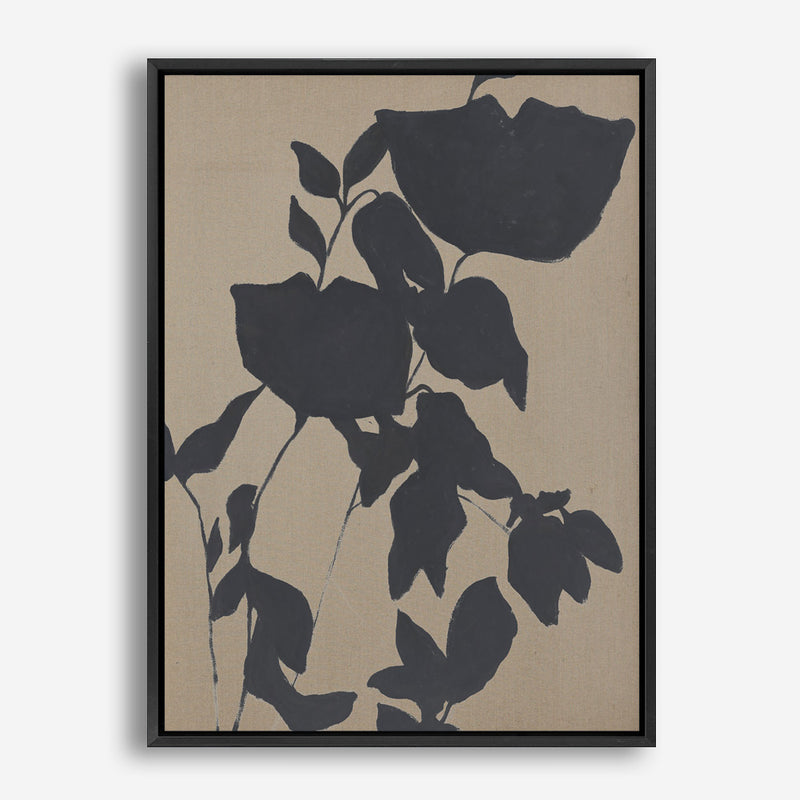 Fortuna Black Canvas Print