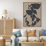 Fortuna Black Canvas Print