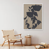 Fortuna Black Canvas Print