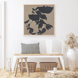 Fortuna Black (Square) Art Print