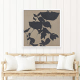 Fortuna Black (Square) Art Print