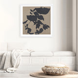 Fortuna Black (Square) Art Print