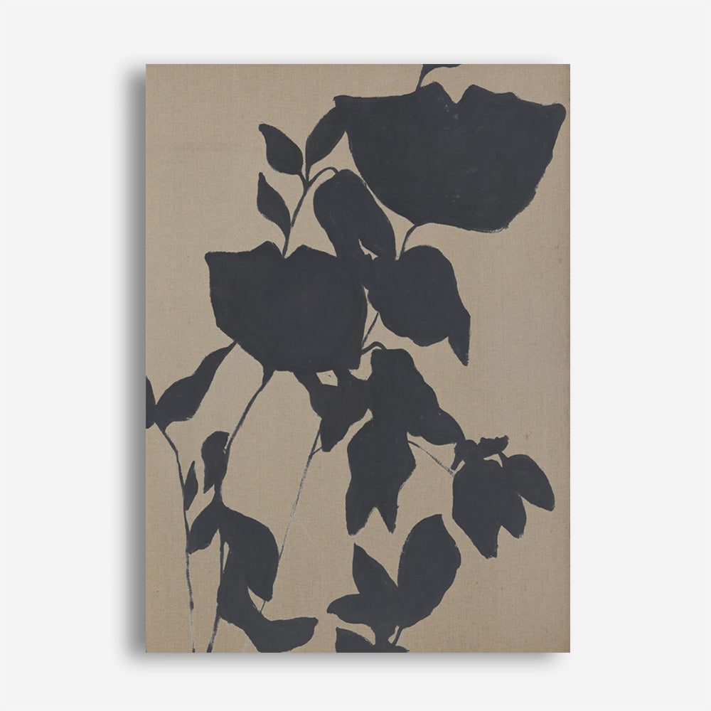 Fortuna Black Canvas Print