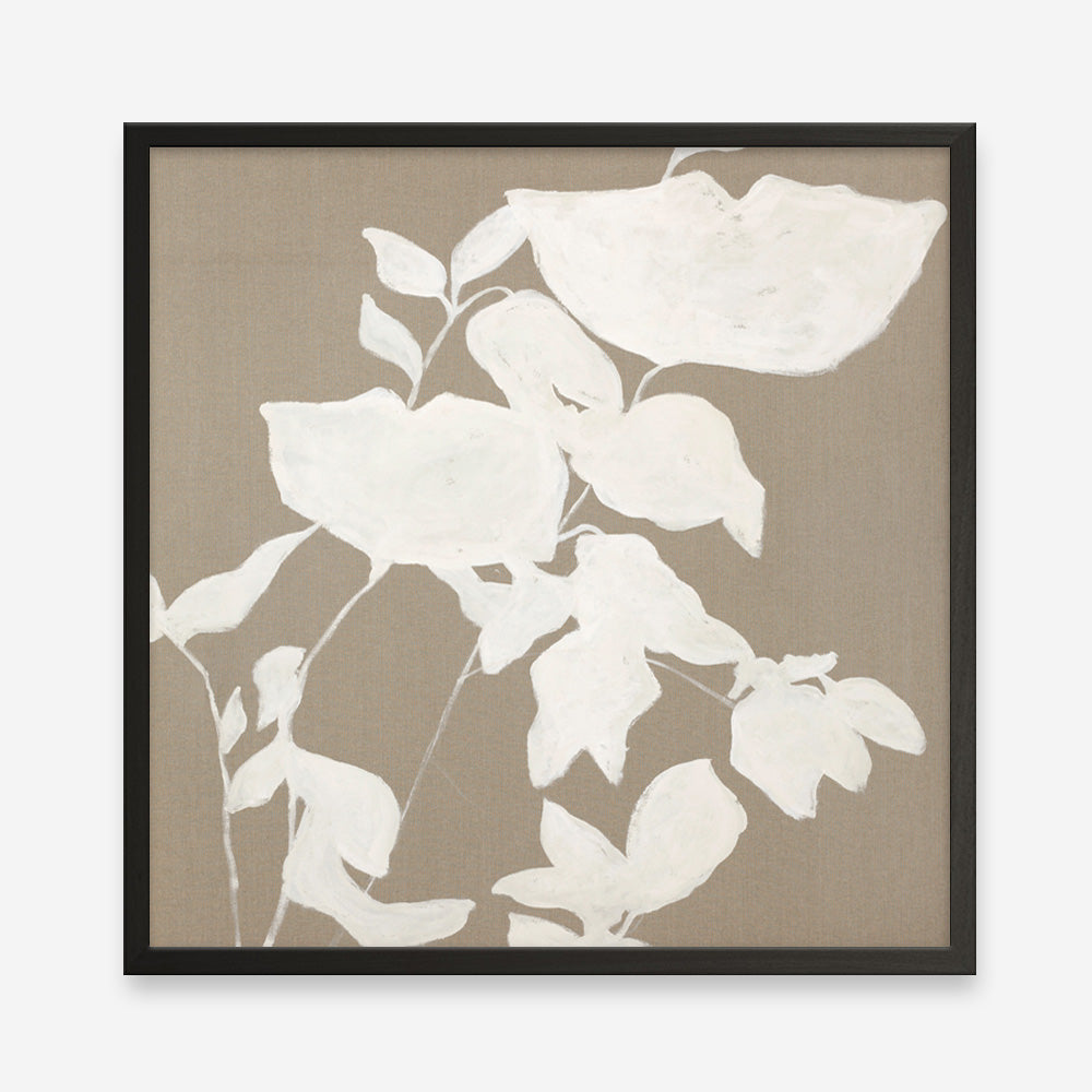 Fortuna White (Square) Art Print