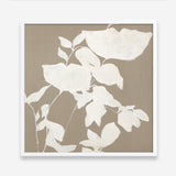 Fortuna White (Square) Art Print