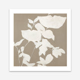 Fortuna White (Square) Art Print