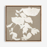Fortuna White (Square) Canvas Print