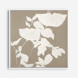 Fortuna White (Square) Canvas Print