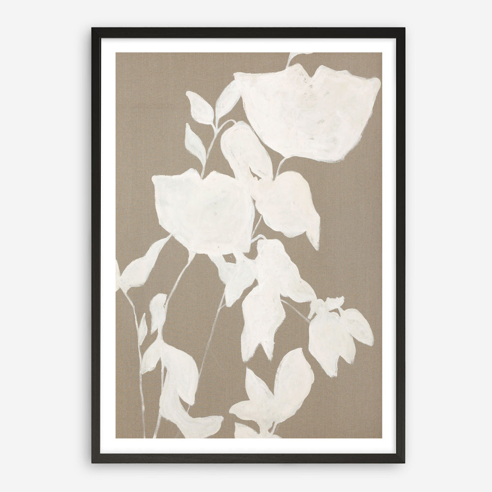 Fortuna White Art Print