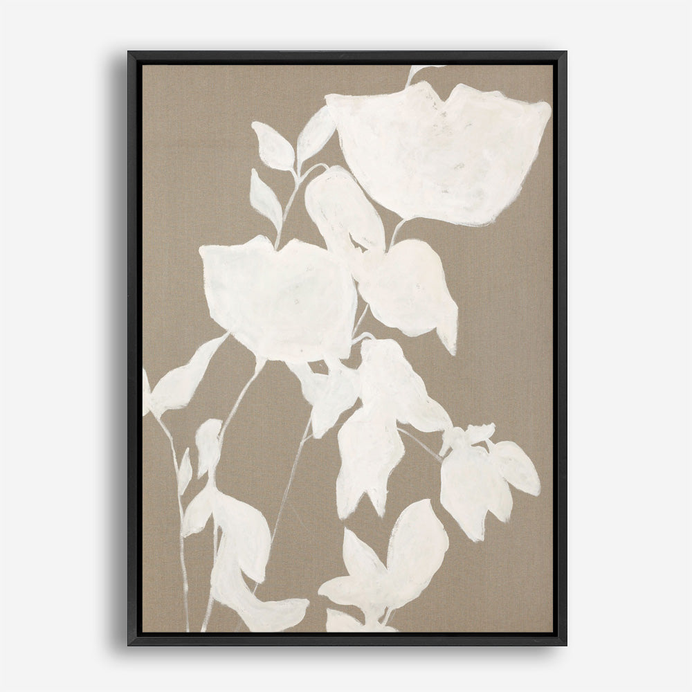 Fortuna White Canvas Print