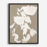 Fortuna White Canvas Print