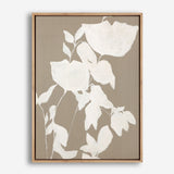 Fortuna White Canvas Print