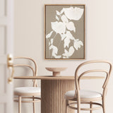 Fortuna White Canvas Print