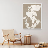 Fortuna White Canvas Print
