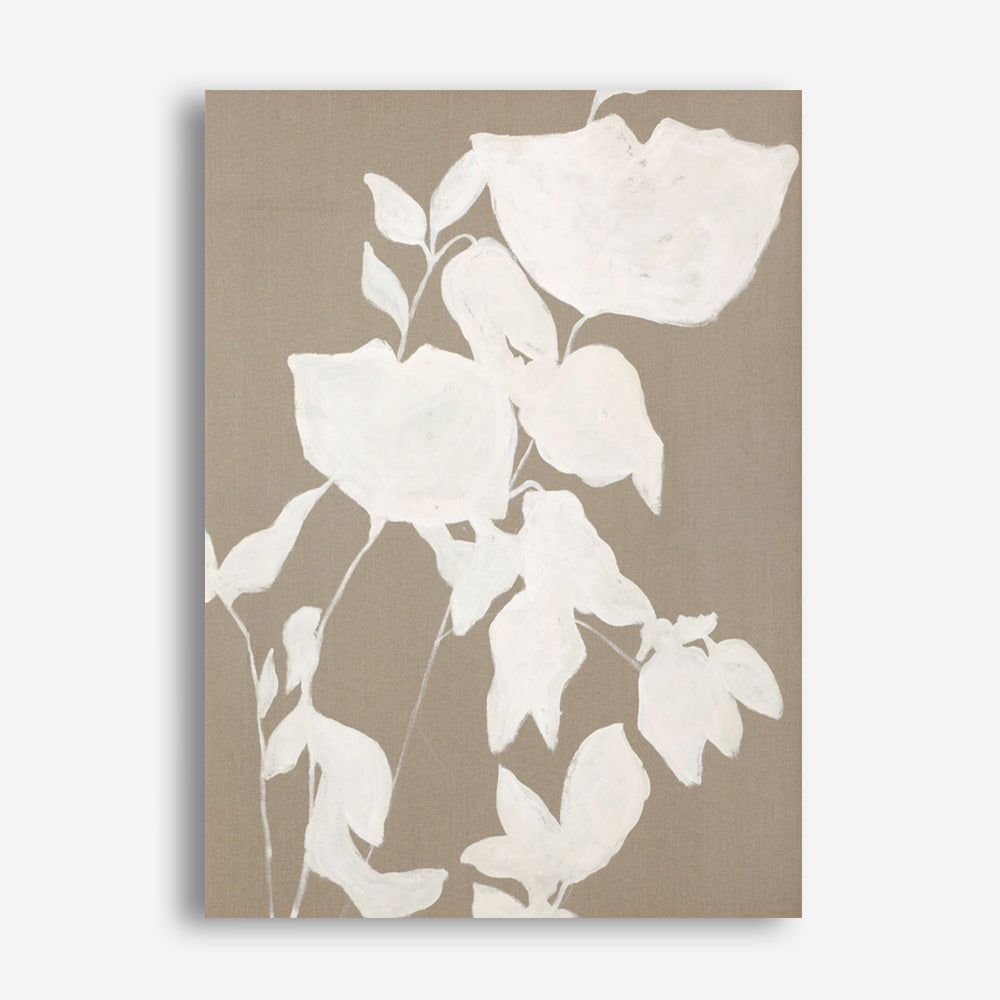 Fortuna White Canvas Print