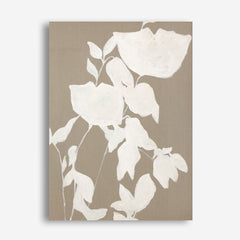 Fortuna White Canvas Print