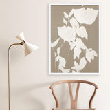 Fortuna White Art Print