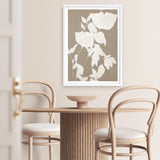 Fortuna White Art Print