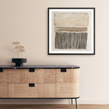 Art Structure 2 (Square) Art Print