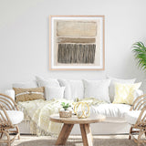 Art Structure 2 (Square) Art Print