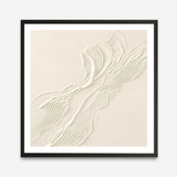 Beige Heritage (Square) Art Print