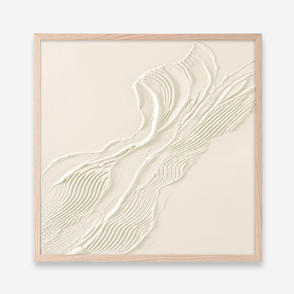 Beige Heritage (Square) Art Print