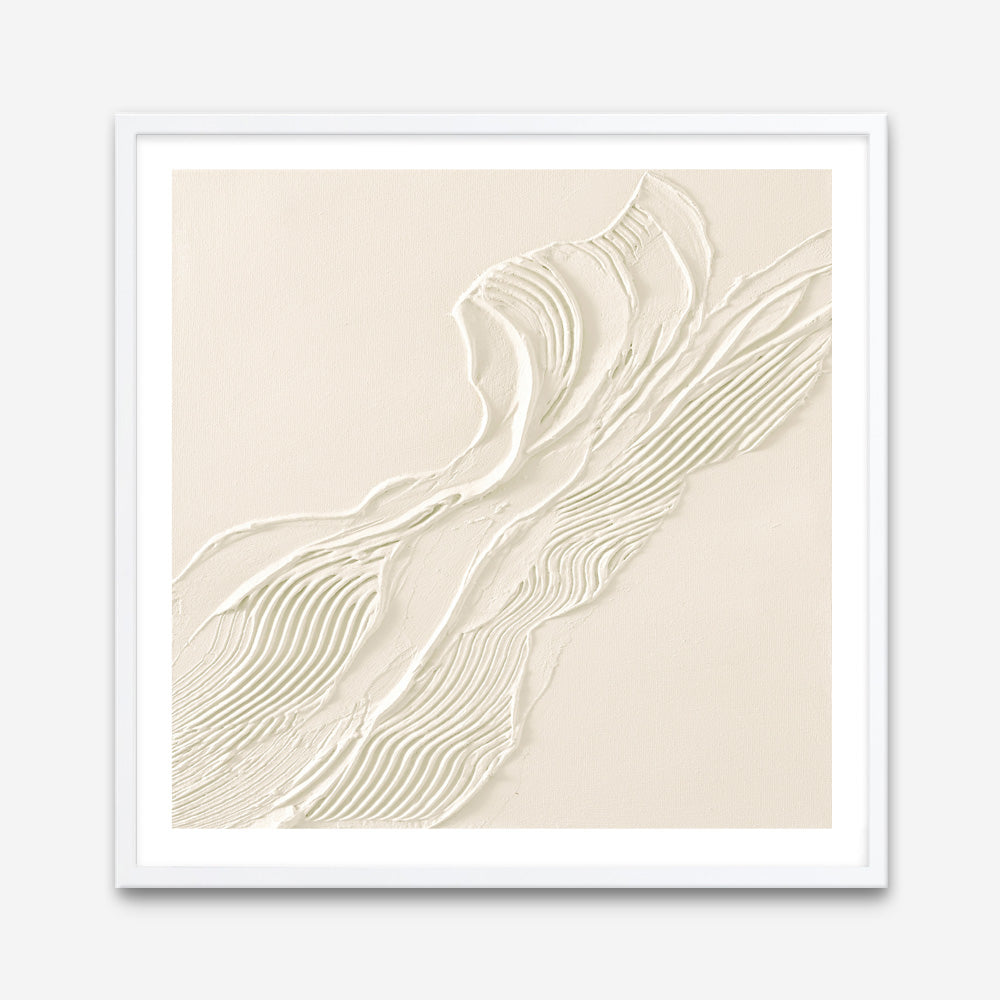 Beige Heritage (Square) Art Print