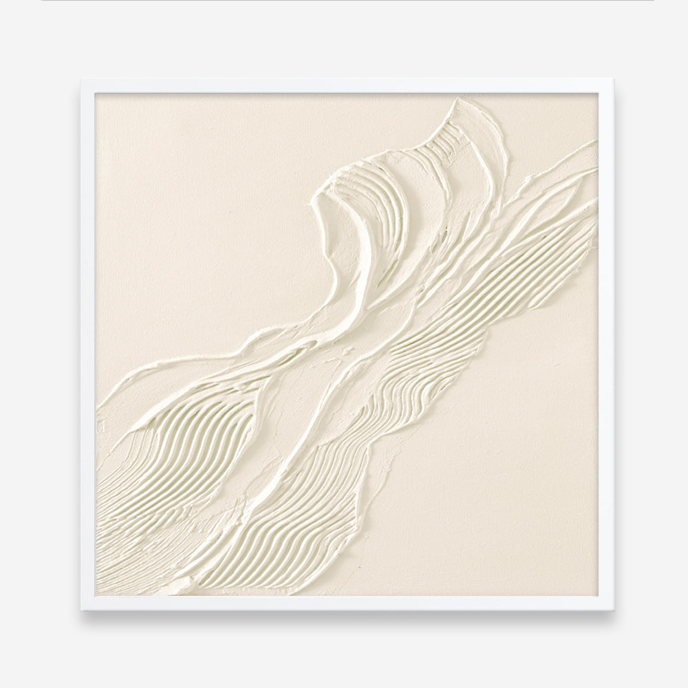 Beige Heritage (Square) Art Print