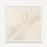 Beige Heritage (Square) Art Print