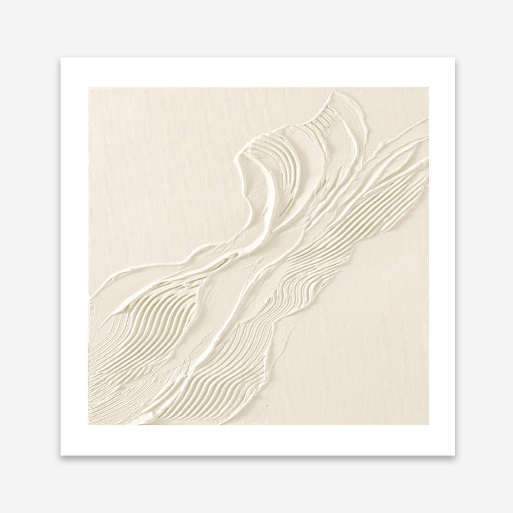 Beige Heritage (Square) Art Print