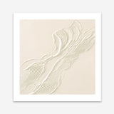 Beige Heritage (Square) Art Print