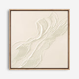 Beige Heritage (Square) Canvas Print