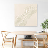 Beige Heritage (Square) Canvas Print