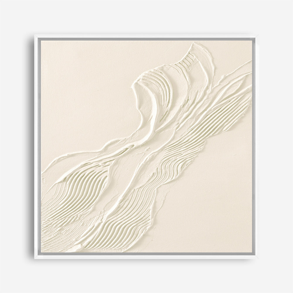 Beige Heritage (Square) Canvas Print