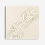 Beige Heritage (Square) Canvas Print