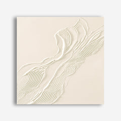 Beige Heritage (Square) Canvas Print