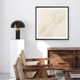 Beige Heritage (Square) Art Print