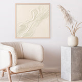 Beige Heritage (Square) Art Print