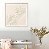 Beige Heritage (Square) Art Print