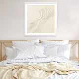 Beige Heritage (Square) Art Print